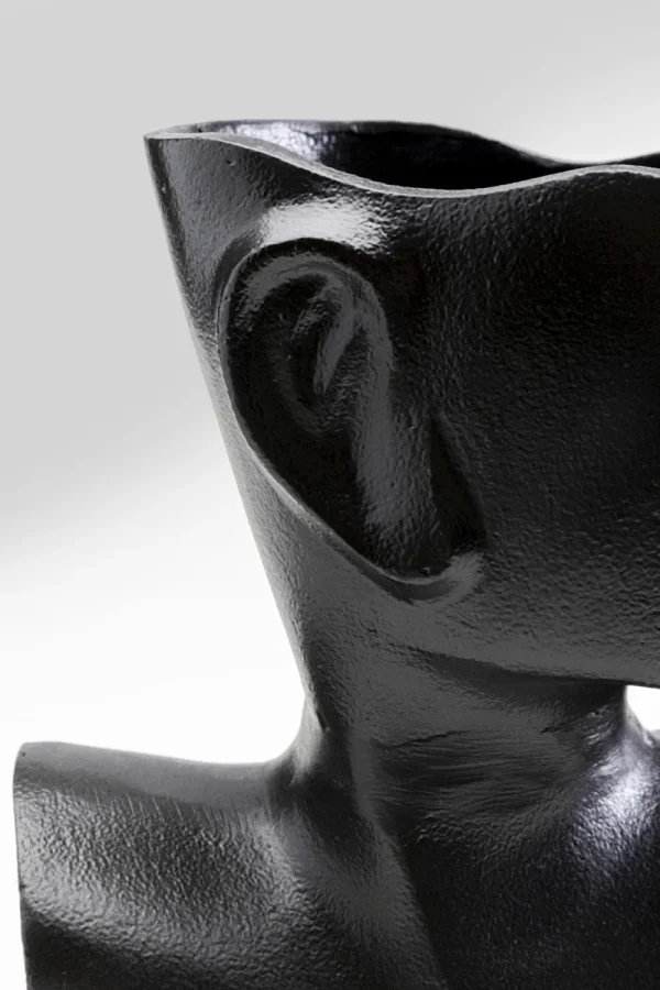 KARE Design Vaas Rostro Side Black 27cm
