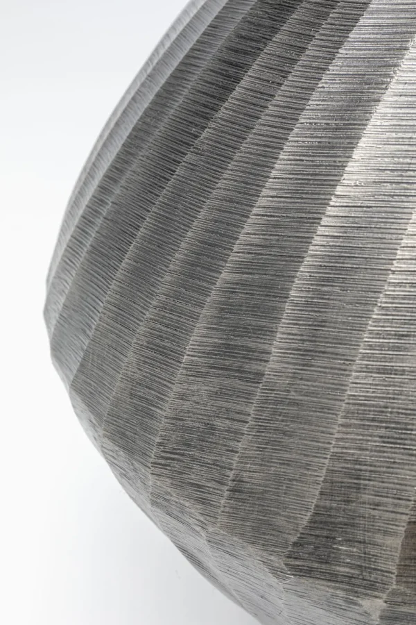KARE Design Vaas Sacramento Carving Silver 30cm