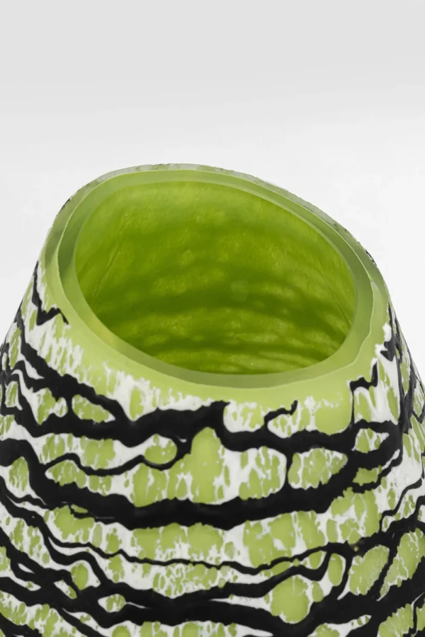 KARE Design Vaas Volante Green 27cm