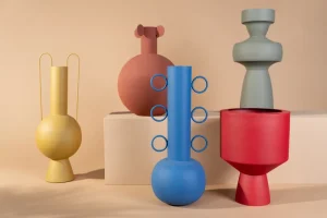 KARE Design Vaas Volcano 35cm