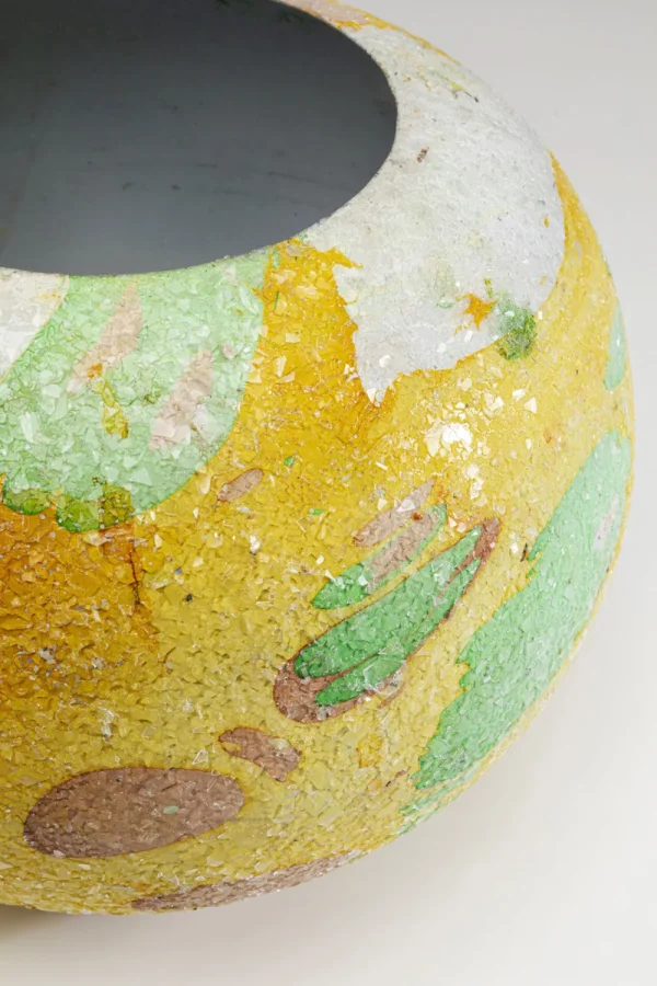 KARE Design Vaas Zumba Yellow 23cm