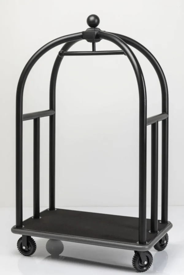 KARE Design VIP Bagage Trolley Vegas Mat Zwart