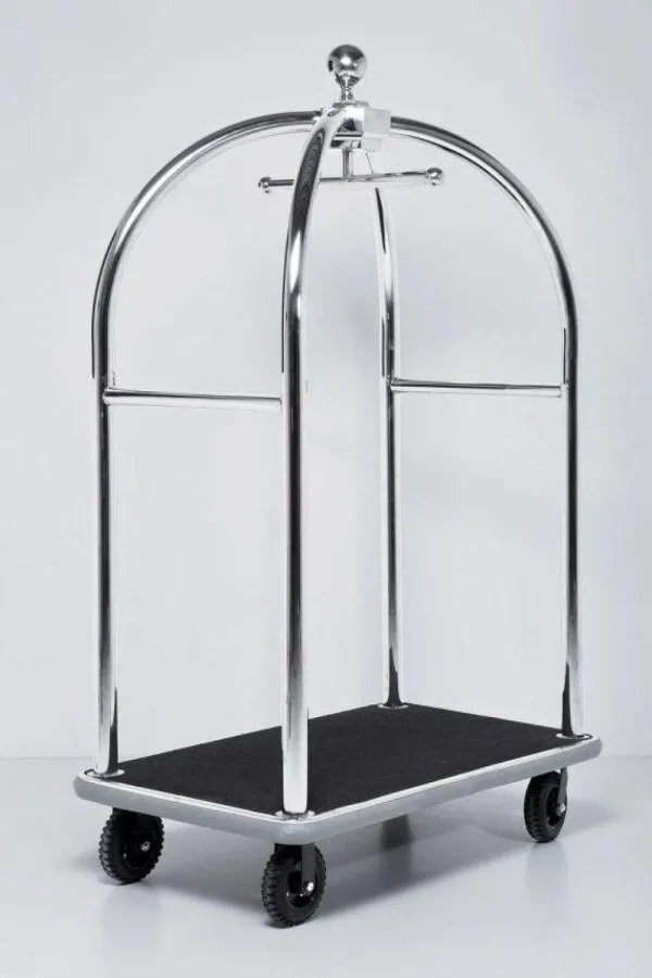 KARE Design VIP Bagage Trolley Vegas Zilver