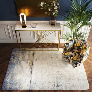 KARE Design Vloerkleed Abstract Donkerblauw 170x240cm