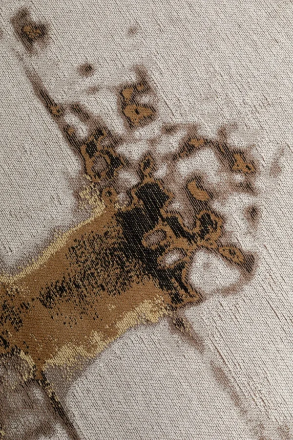 KARE Design Vloerkleed Abstract Grey Line Ø200cm