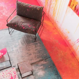 KARE Design Vloerkleed Abstract Lichtblauw 170x240cm