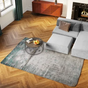 KARE Design Vloerkleed Abstract Lichtblauw 200x300cm