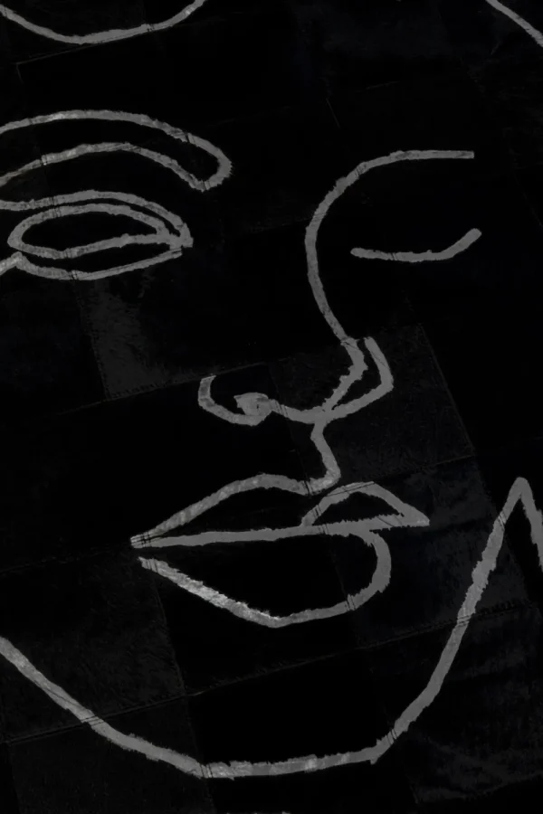 KARE Design Vloerkleed Art Faces Ø250cm