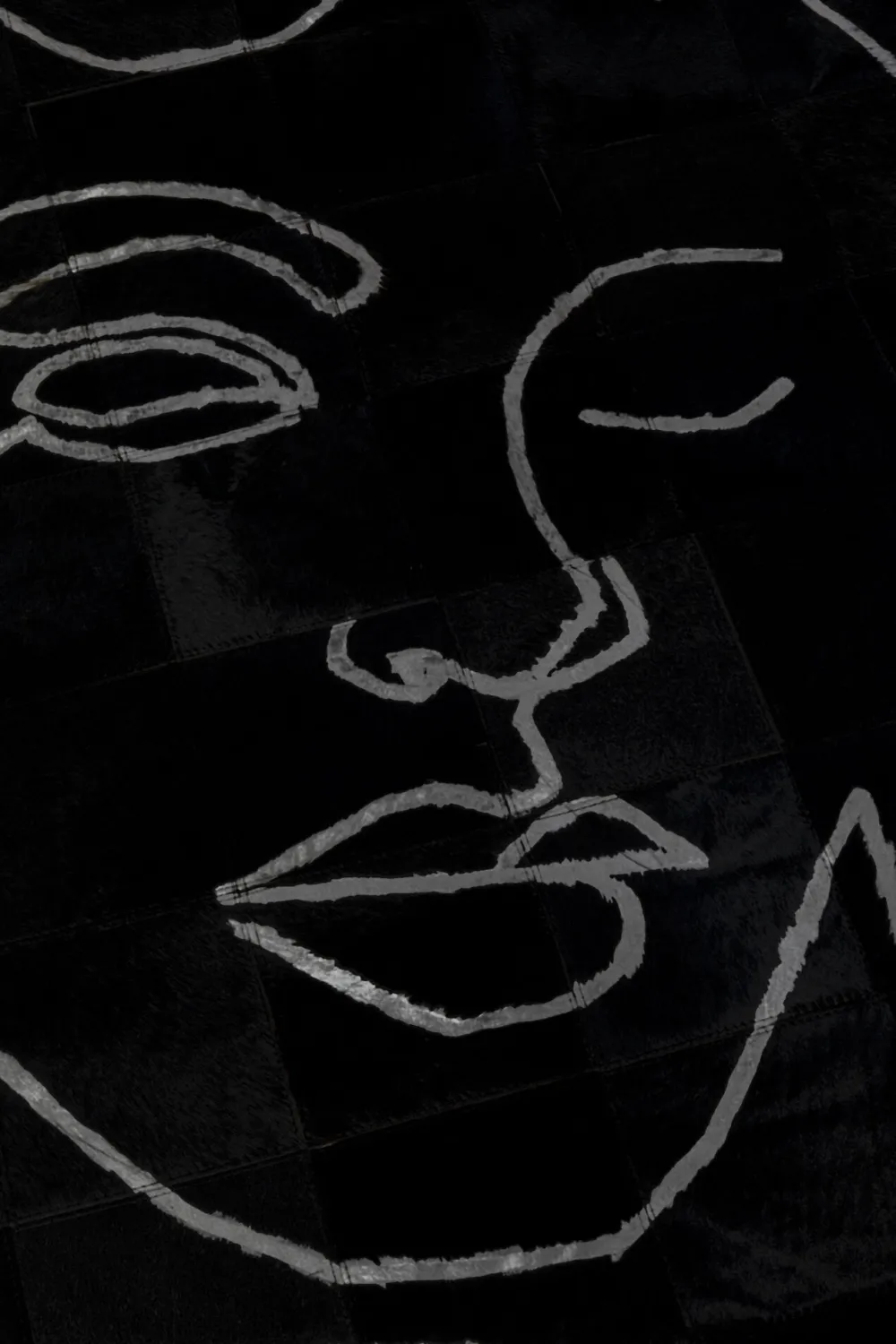 vloerkleed_art_faces_cm_2.webp KARE Design Vloerkleed Art Faces Ø250cm