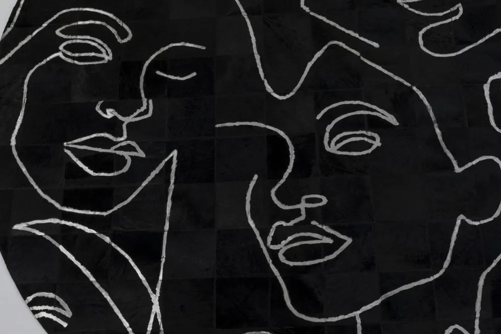 vloerkleed_art_faces_cm_3.webp KARE Design Vloerkleed Art Faces Ø250cm