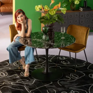 KARE Design Vloerkleed Art Faces Ø250cm