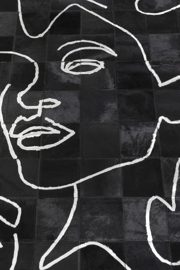 KARE Design Vloerkleed Art Faces 200x300cm