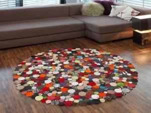 KARE Design Vloerkleed Circle Multi Ø150cm