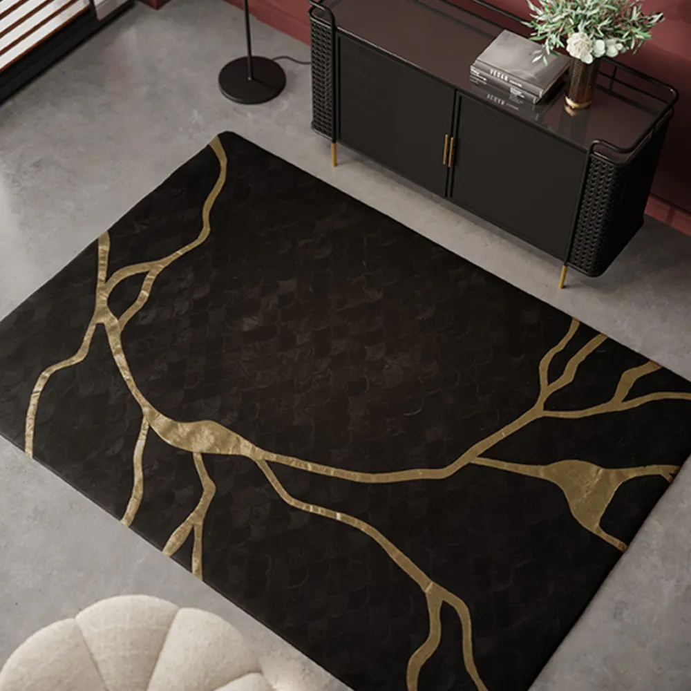 vloerkleed_fulmine_black_xcm_0.webp KARE Design Vloerkleed Fulmine Black 170x240cm