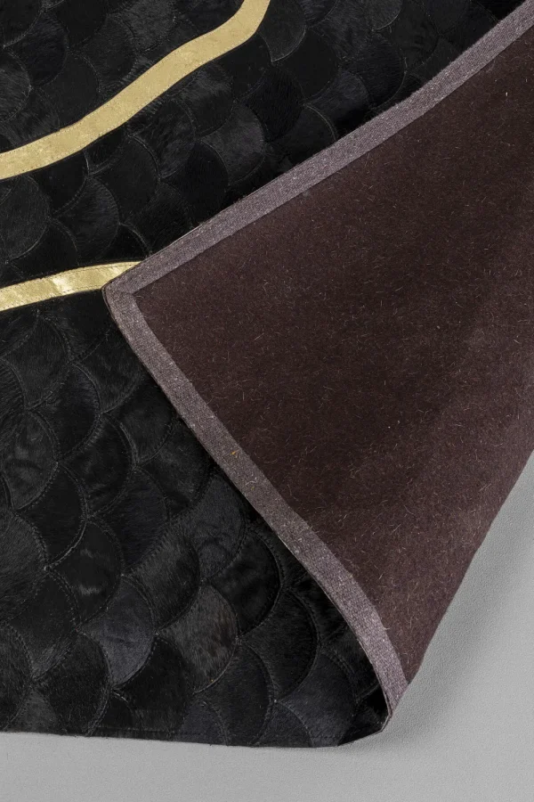 KARE Design Vloerkleed Fulmine Black 170x240cm