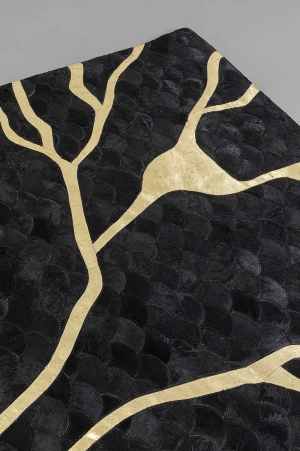 KARE Design Vloerkleed Fulmine Black 170x240cm