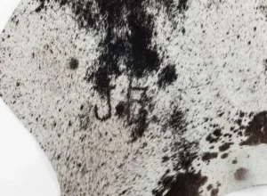 KARE Design Vloerkleed Hide Zwart-Wit