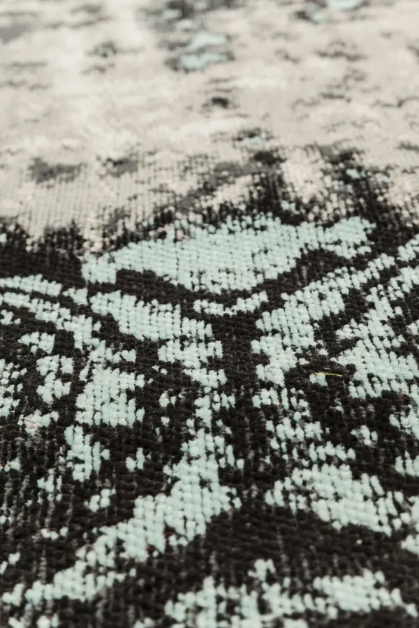 KARE Design Vloerkleed Kelim Ornament Turquoise 170x240cm