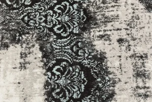 KARE Design Vloerkleed Kelim Ornament Turquoise 170x240cm