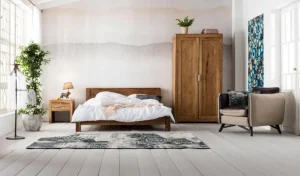 KARE Design Vloerkleed Kelim Ornament Turquoise 200x300cm