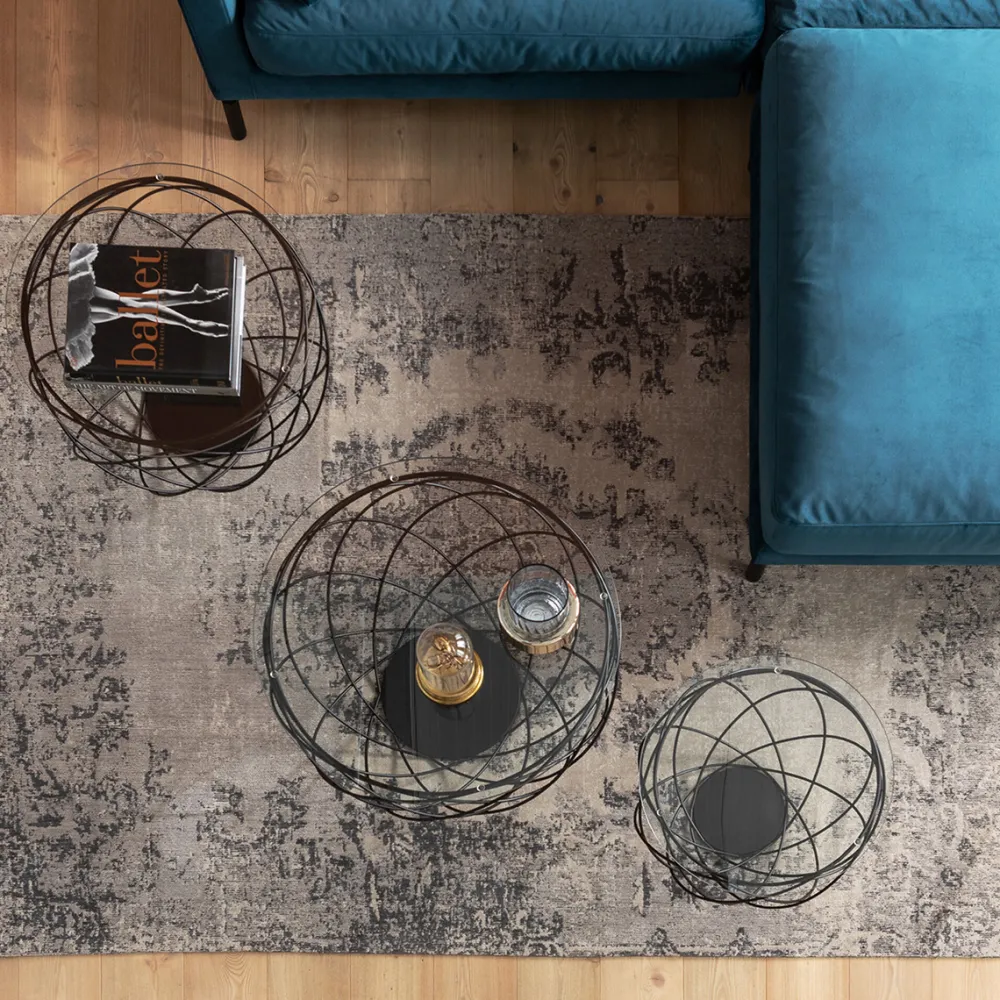 vloerkleed_kelim_pop_grijs_xcm_0.webp KARE Design Vloerkleed Kelim Pop Grijs 170x240cm