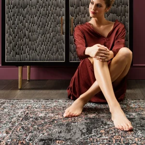 KARE Design Vloerkleed Kelim Pop Rockstar 200x300cm