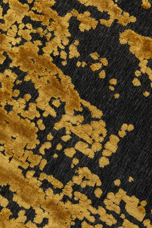 KARE Design Vloerkleed Silja Yellow Ø200cm