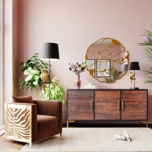 KARE Design Vloerlamp Animal Parrot Gold 176cm