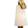 KARE Design Vloerlamp Animal Rabbit Gold-White 150cm