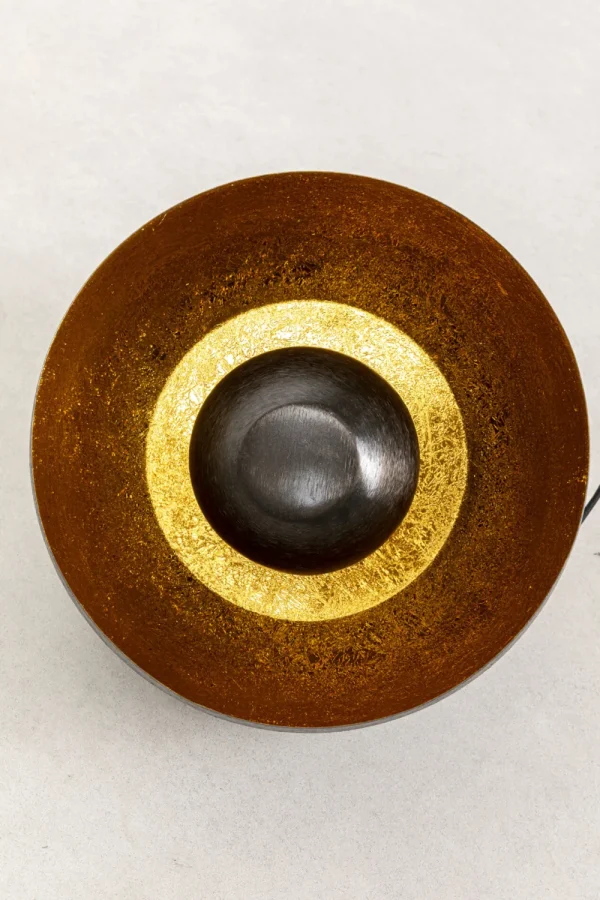 KARE Design Vloerlamp Apollon Smooth Black Ø28cm