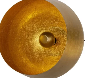 KARE Design Vloerlamp Apollon Smooth Gold Ø50cm