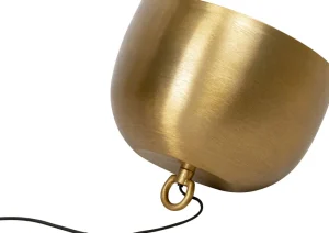 KARE Design Vloerlamp Apollon Smooth Gold Ø35cm