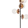 KARE Design Vloerlamp Double Bubble Copper 165cm