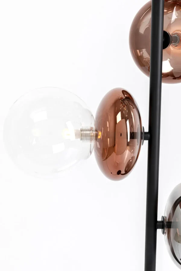 KARE Design Vloerlamp Double Bubble Copper 165cm