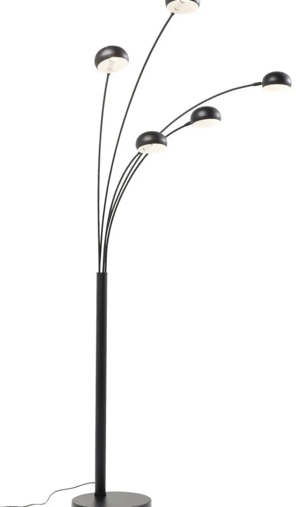 KARE Design Vloerlamp Five Fingers Mat Zwart