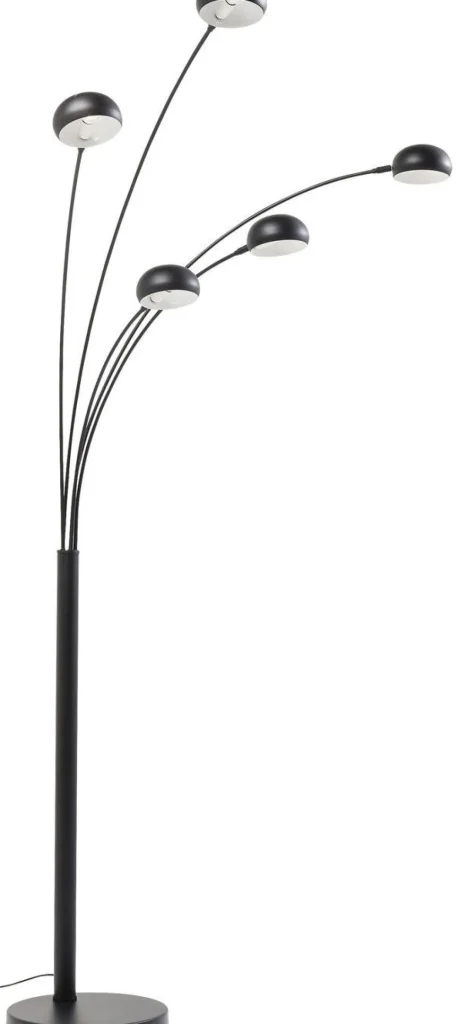 KARE Design Vloerlamp Five Fingers Mat Zwart