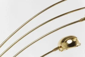 KARE Design Vloerlamp Five Fingers Messing