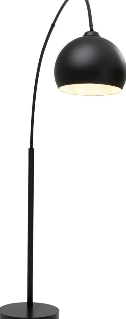 KARE Design Vloerlamp Lounge Klein Deal Eco Mat Zwart