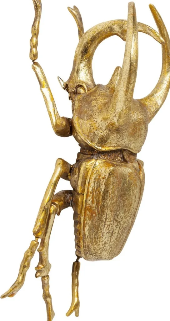 KARE Design Wanddecoratie Atlas Beetle Goud