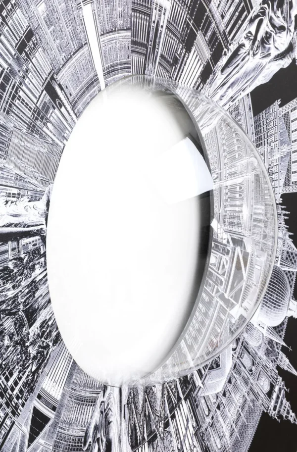 KARE Design Wanddecoratie City Pupil Ø160cm