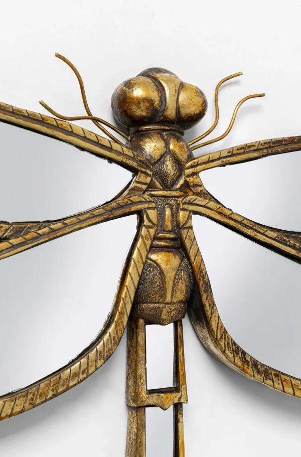 KARE Design Wanddecoratie Dragonfly Spiegel 71cm