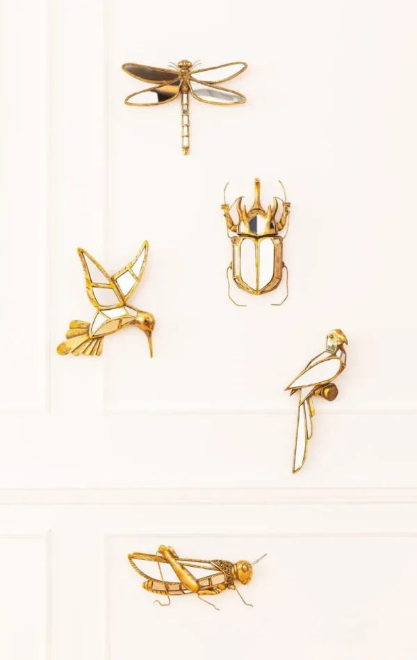 KARE Design Wanddecoratie Dragonfly Spiegel 35cm