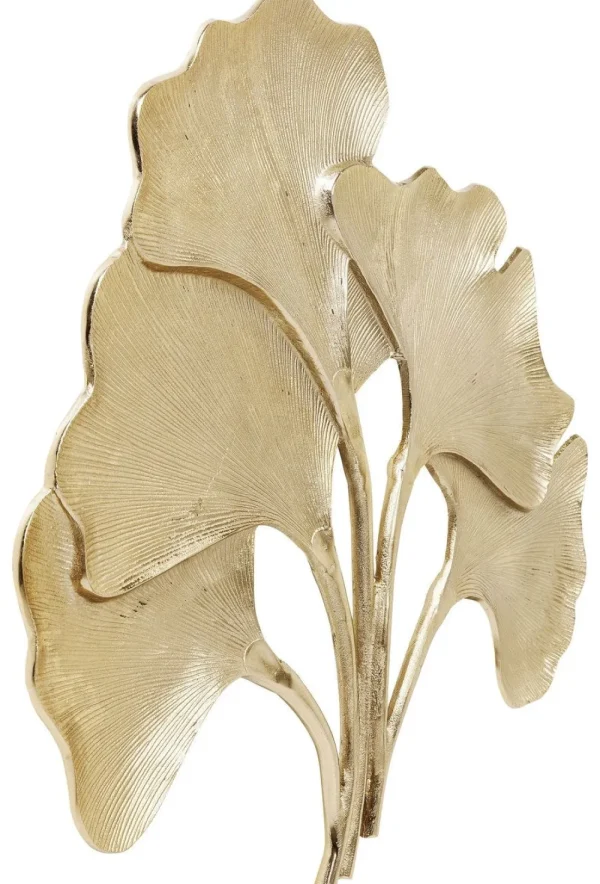 KARE Design Wanddecoratie Ginkgo Goud Groot