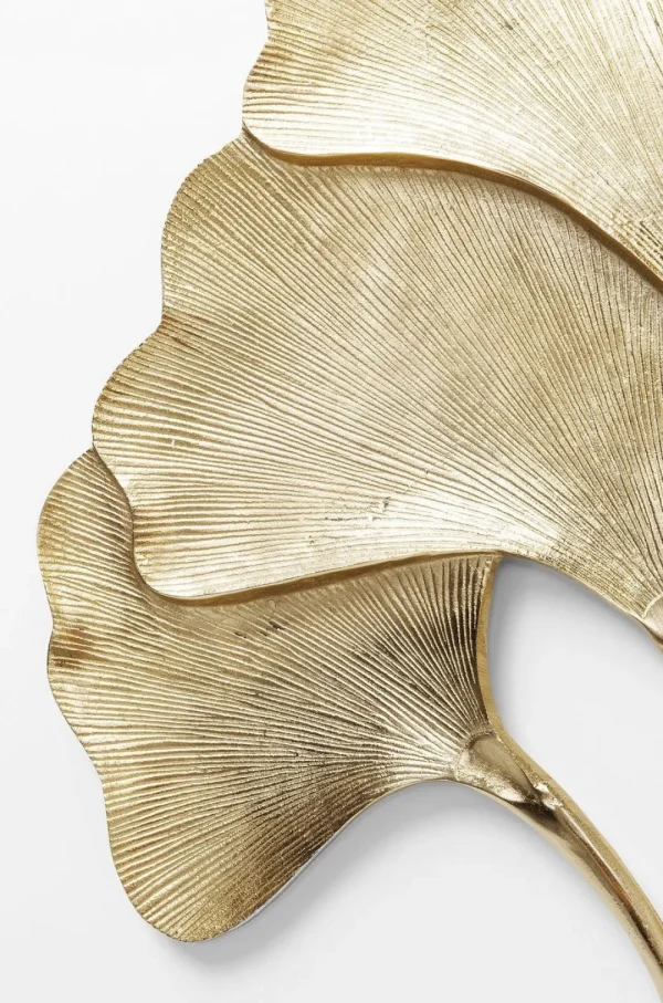 KARE Design Wanddecoratie Ginkgo Goud Groot