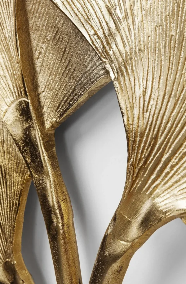 KARE Design Wanddecoratie Ginkgo Goud Groot