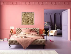 KARE Design Wanddecoratie Gold Leaf 120x120cm