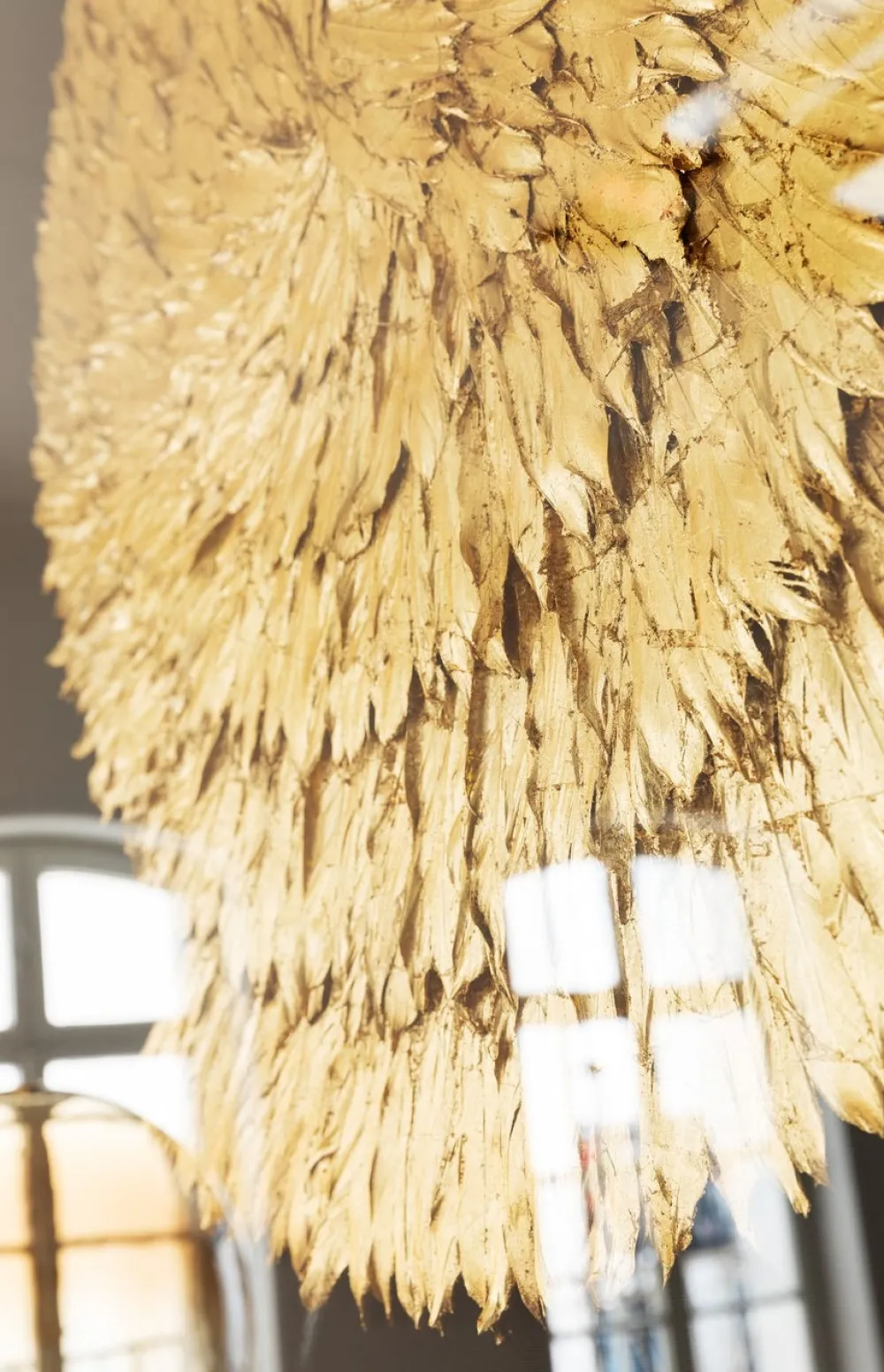 wanddecoratie_golden_snail_xcm_5.webp KARE Design Wanddecoratie Golden Snail 120x120cm