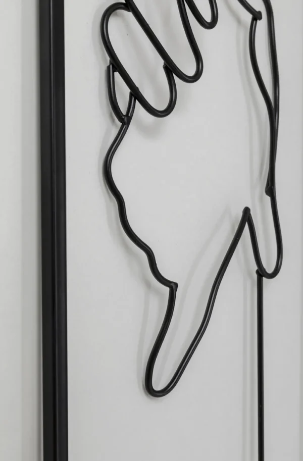 KARE Design Wanddecoratie Hand In Hand 25x70cm