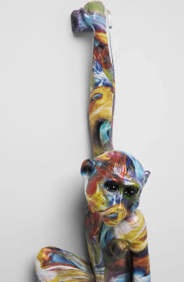 KARE Design Wanddecoratie Hanging Ape Bunt
