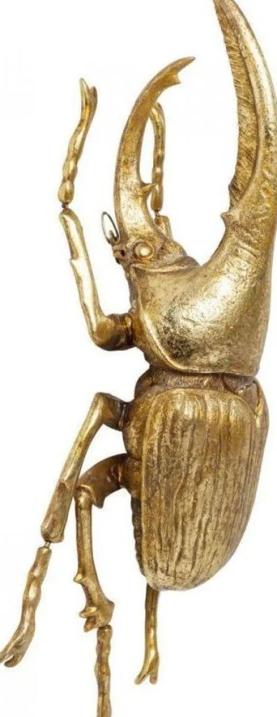 KARE Design Wanddecoratie Herkules Beetle Goud